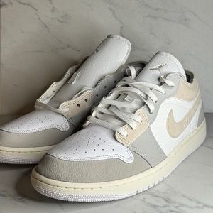 Nike Air Jordan 1 Low Craft SE White Beige DN1635 002 NEW